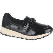 Caprice Slipper, black, made of Leather, Size 40