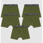 Frank dandy Boxershorts 5 pack Grøn