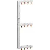 Hager KCF668L Faseskinne 110-415V – Grå Samleskinne til El-tavle