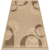 Rugsx Sisaltæppe SISAL FLOORLUX 20078 men / coffee 140x200 cm