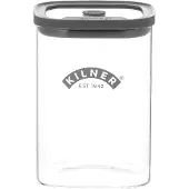 Kilner FRESH opbevaringskrukke Klar-grå, 1 l