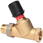 Danfoss AVDO overstrømningsventil ligeløb Rp 1/1