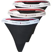 Tommy Hilfiger Uw0uw06518 Tanga 3 Enheder