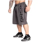 Gasp Pro Mesh Grey træningsshorts - small