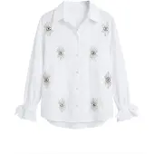 Imily Bela Bluse blandingsfarvet / hvid