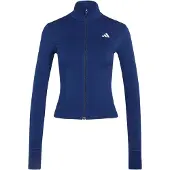 Adidas 3 Stripes Studio Zip-through Sweatshirt Med Lynlås