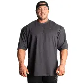 Gasp Division Iron Tee, Dark Grey Melange
