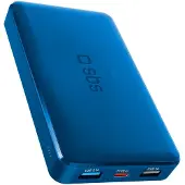 SBS TTBB10000FASTA, 10000 mAh, Lithium polymer (LiPo), Blå