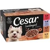 Cesar Country Kitchen Favourites Mix - Økonomipakke: 96 x 150 g