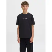 Jack & Jones T-shirt - Noos - JorNorrebro - Sort m. Logo - - 16 år (176) - T-Shirt