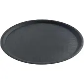 Hendi Neslystantis padavėjo padėklas, apvalus, skersmens. 46cm - juoda
