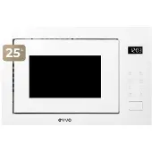 Evvo Mi45 Indbygget Mikrobølgeovn Med Grill 1200w