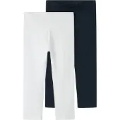 Name it Leggings 'Vivian' natblå / hvid