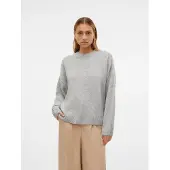 Vero Moda Pullover 'VMBoom' lysegrå