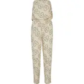 Urban Classics Jumpsuit beige / sort