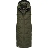 NAVAHOO Vest 'Brezelchen' oliven