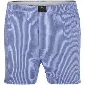Steppin' Out teppin' Out Boxerhort i Poplin med triber Blå måle