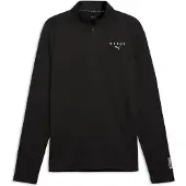 Puma x HYROX Quarter-Zip Tee Men, Clothing, Black, XXL