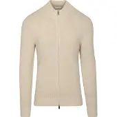 Profuomo Vet i Kogt Uld Ecru Beige Off-white måle