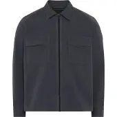 BOSS Overshirt Loru Blå ørkeblå åle