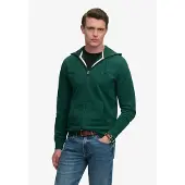 Superdry Sweatjakke 'Essential' grøn