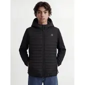 Jack & Jones Junior Overgangsjakke 'JJEMulti' grå / sort