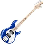 Sterling By Music Man Sterling Stingray Ray5 Bass HH Cobra Blue