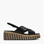 Clarks Dame Tessiah Krydsrem Sandaler Black Interest
