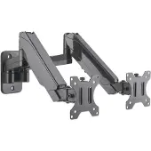 Manhattan 461627, 8 kg, 43,2 cm (17), 81,3 cm (32), 75 x 75 mm, 100 x 100 mm, Sort