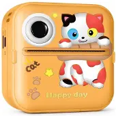 Wozinsky WDT-05 Thermal Printer Camera for Kids - Orange