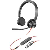 HP Poly Poly 3325 Usb-c +3.5+usb-c/a Voip-hovedtelefoner