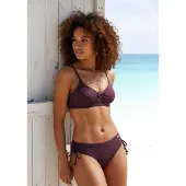 LASCANA Bikinioverdel aubergine
