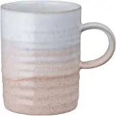 Denby Kiln Coral rillet krus Koral-beige, Ø8 cm