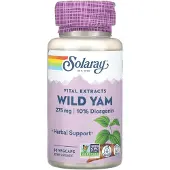 Solaray Wild Yam Kapsler 60 Enheder