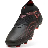 Puma Future 9 Pro FG/AG Eclipse - Sort/Rød/Grå, størrelse 42