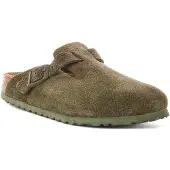 Birkenstock Pantoletter 'Boston' mørkegrøn