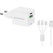 Conceptronic Althea16w Gan 33w Usb-c Vægoplader