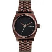 Nixon Dameur A1130-5244-00 Time Teller Sort/Rosaguldtonet stål Ø31