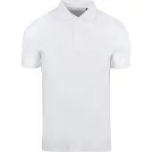 Suitable Liquid Poloshirt Hvid måle