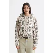 Scotch & Soda All Over Printed Oversized Hættetrøje