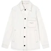 Armani Exchange A|X Armani Exchangetil mænd. XM002735AF24874U0009 Feltjakke i offwhite (XL), Hvid, Casual, Bomuld