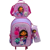 Gabby's Dollhouse Set 11l Rygsæk Med Hjul 3 Enheder