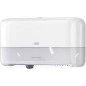 Tork Dispenser Toiletpapir T7 Mid-Size uden Hylse Hvid til 2 rl,stk