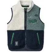 Liewood Vest 'Vada' navy / mint / hvid