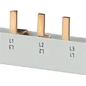 Siemens 3P 10mm2 forbindelsesskinne, 12-modul (4x3P), fuld isolering, 5ST3615