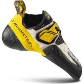 La Sportiva - Klatresko - Solution White/Yellow til Unisex - Størrelse 43 - Hvid