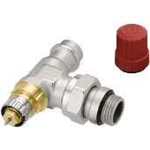 Danfoss RA-N press fit 15mm - vinkel Radiatorventil 013G3237