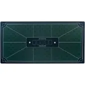 Quint Green pokermåtte (180x90 cm)