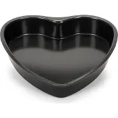 Patisse hjerteform 20 cm stål sort