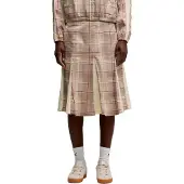 Puma T7 Pleated Tartan Woven Midinederdel